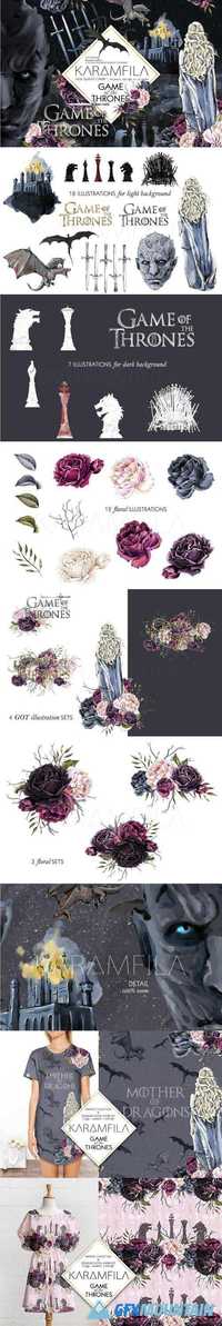 GAME OF THRONES CLIPART - 1804192
