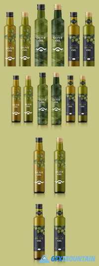 Olive Oil Bottle Mockup 1805673