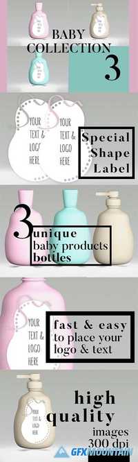 Baby products mockup 1820436