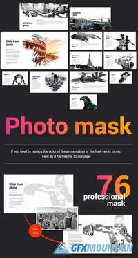 Photo Mask Powerpoint Template 20709134