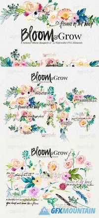 Bloom & Grow Watercolors 1863807