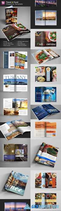 Travel & Food Magazine Template 20703663