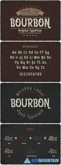 Bourbon Typeface 1918702