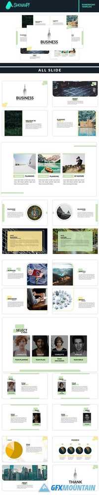 Business Minimal Powerpoint Template 1872558