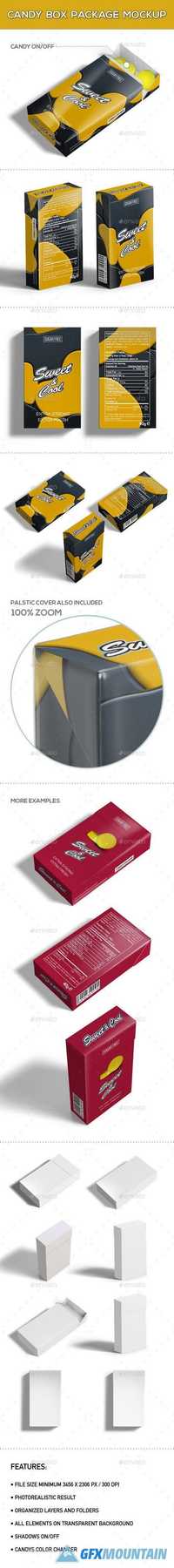 Candy Box Package Mock-Up 20773477