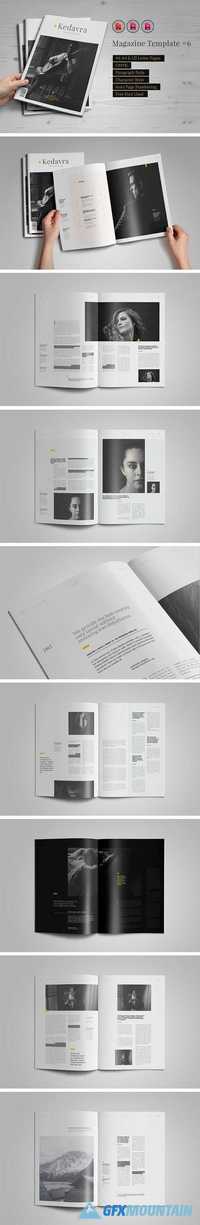 Indesign Magazine Template #6 1865096