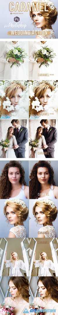 Caramel Wedding Photoshop Action 1890295