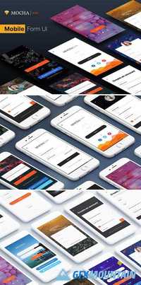 SignUp / Login - Mobile Form UI Kit 1886818