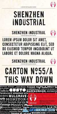 Shenzhen Industrial Font