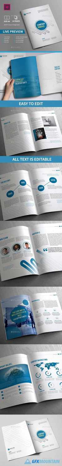 Company Profile Brochure 14 Pages A4 13499951