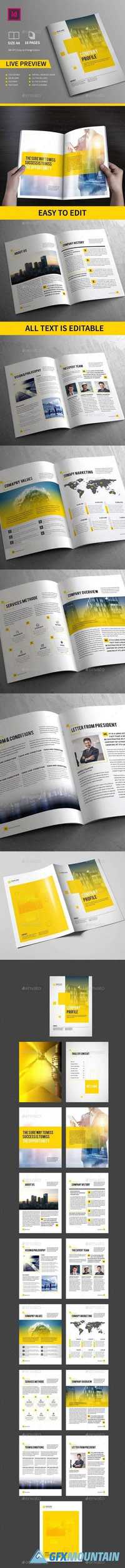 Multipurpose Corporate Brochure 16 Pages A4 13480865