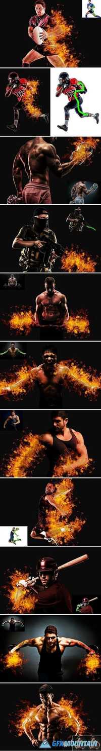 Fire Photoshop Action Vol.2 1942251