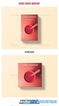 Long Shadow Book Cover Mockup 20654437