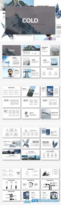 Cold Minimal Powerpoint Template 1943711