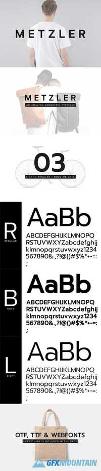 METZLER Minimal Typeface + Web Font 766715