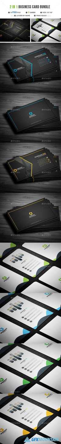 2 in 1 Business Card Bundle 20867485