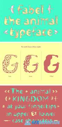 Fabel, the Animal Typeface 1919392
