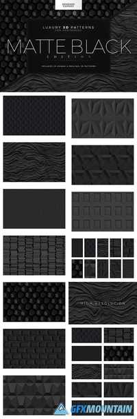 3D PATTERNS MATTE BLACK EDITION 1956517