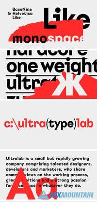 Ultratype Beta Font