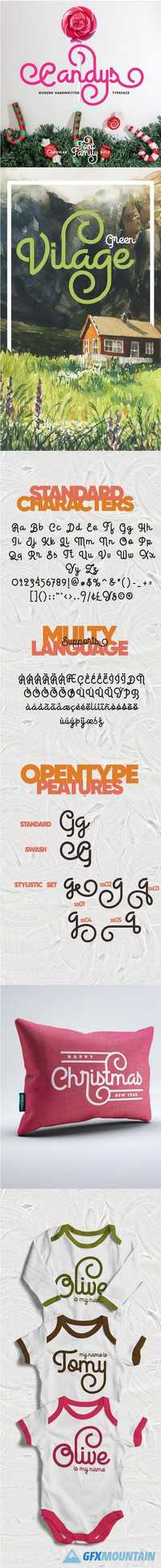 Candys Typeface 20753905
