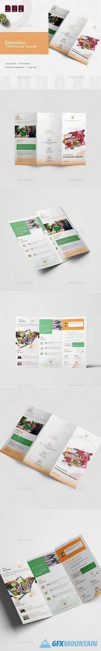 Education Trifold Brochure Template 20932756