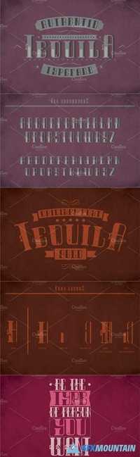 Tequila Vintage Label Typeface 1873689