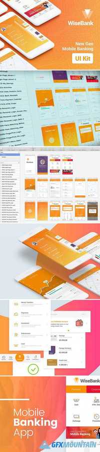 WiseBank iOS UI Kit 1994451