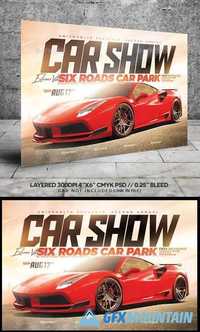 Car Show Extreme V2 Flyer - Horizontal 20952900