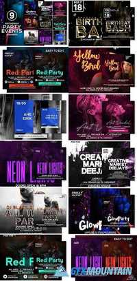9 Instagram Party/Events Banners 2040499