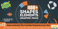 Shapes & Elements Graphic Pack V12  12002012