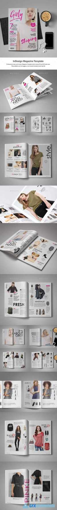 Indesign Magazine Template 19403644