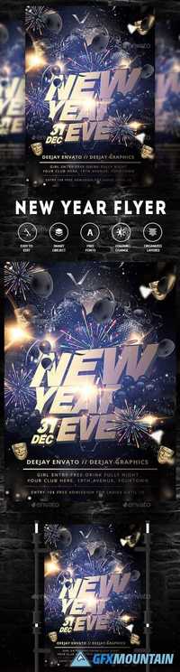 New Year Party Flyer 21023864