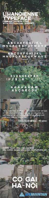 L'Hanoienne Typeface 2074859