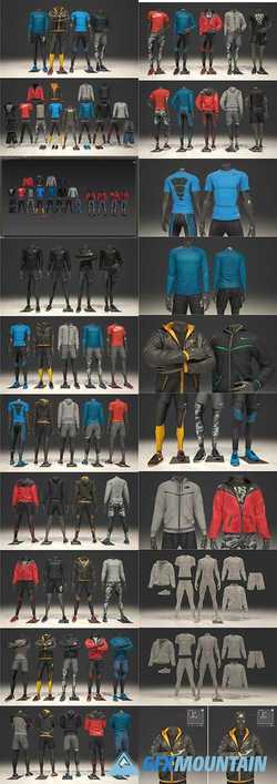 MALE MANNEQUIN NIKE PACK 1 - 2123419