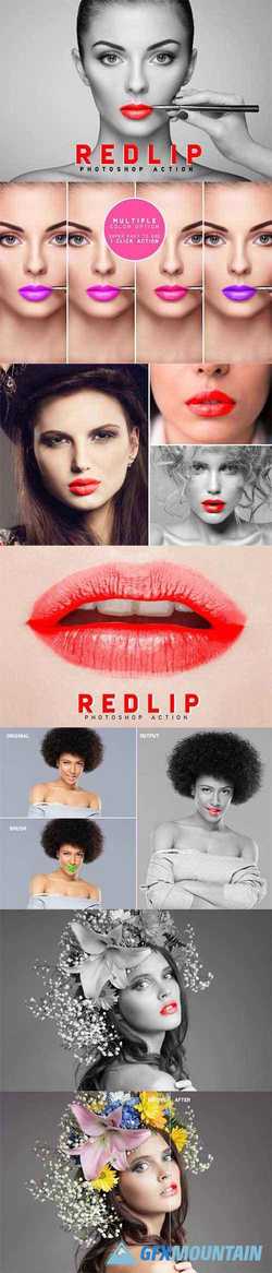 RedLip Photoshop Action 2166420