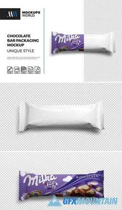 Chocolate Bar Packaging Mockup 2137657