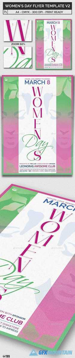 Womens Day Flyer Template V2 19408158