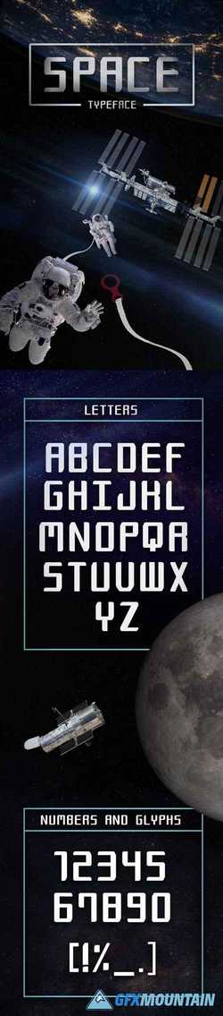 Space Typeface