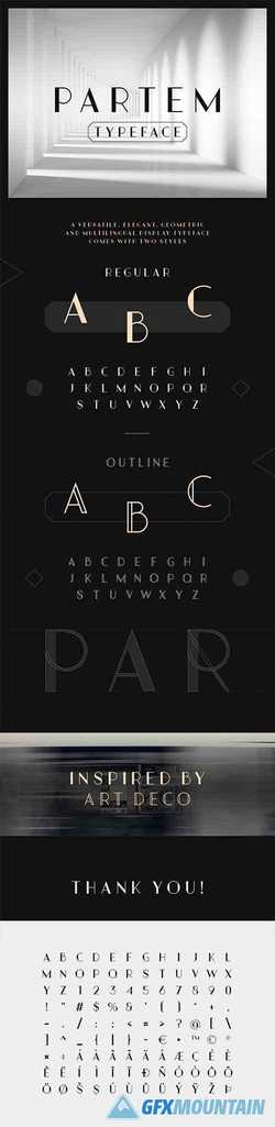 Partem Typeface