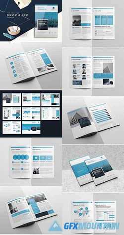 Blue Company Profile 16 Pages 2136978