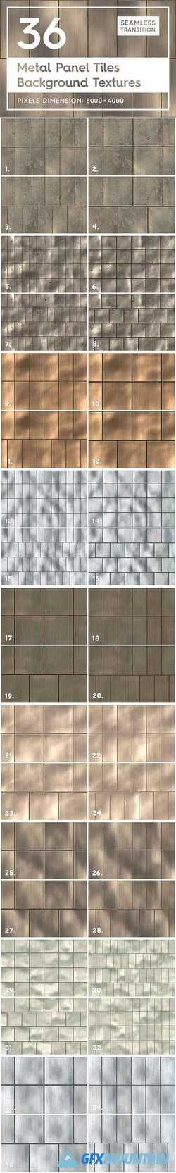 36 Metal Panel Tiles Backgrounds 2165124