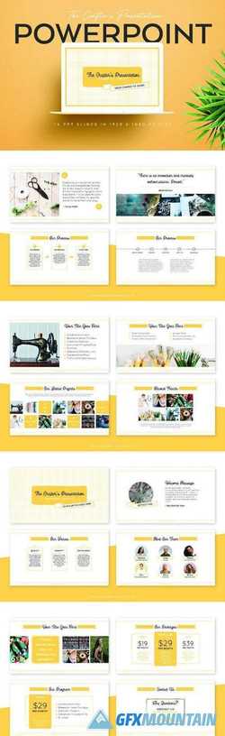 Crafters PPT Presentation Templates 2219876