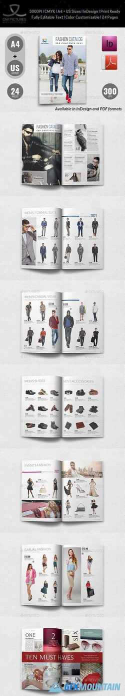 Fashion Catalog Brochure Template - 24 Pages 21284498