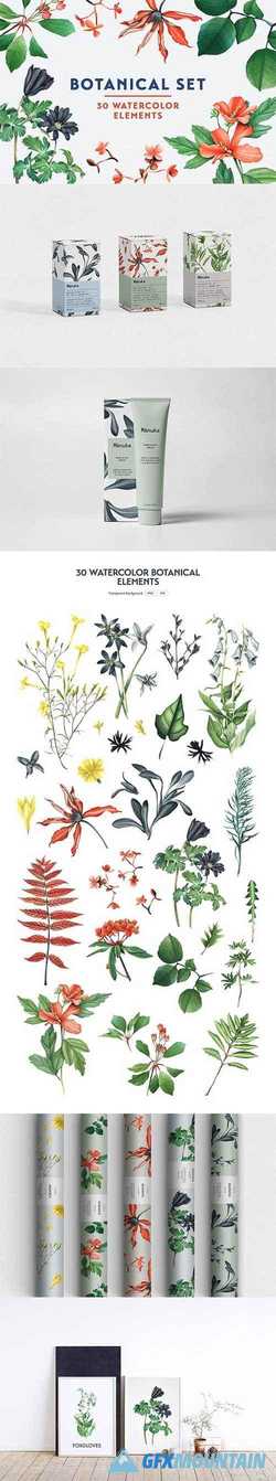 Botanical Watercolor Set 2111268