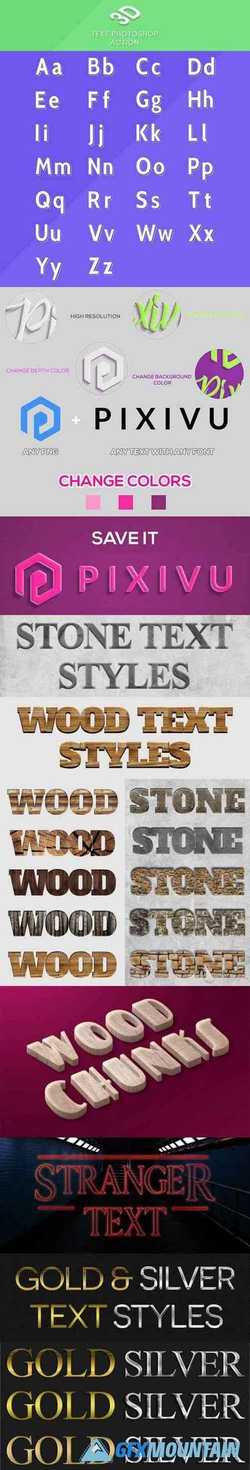 7 Text Effects & Styles Collection for Photoshop