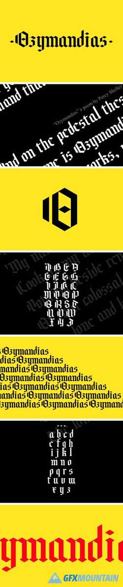Ozymandias Typeface