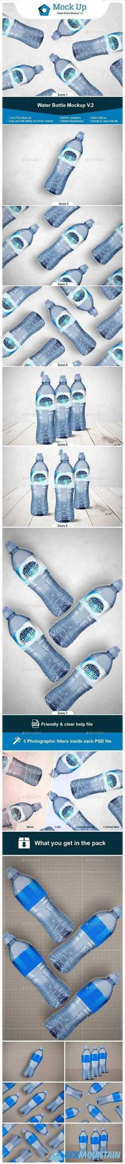 Water Bottle Mockup V.2 21312543