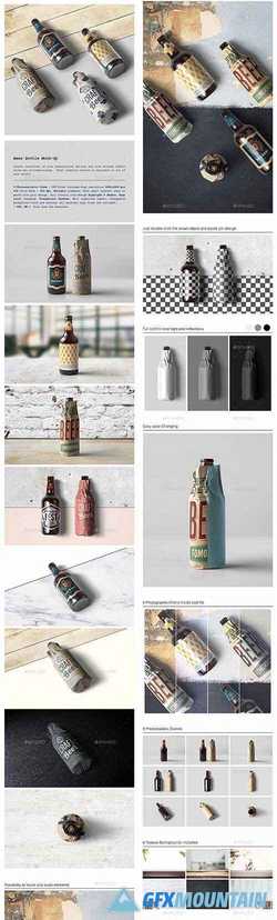 Beer Bottle Mock-Up 21398869