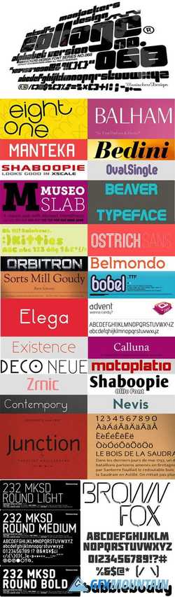 30 Fascinating Font for Logo Design