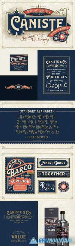 Caniste Font Family 2265190